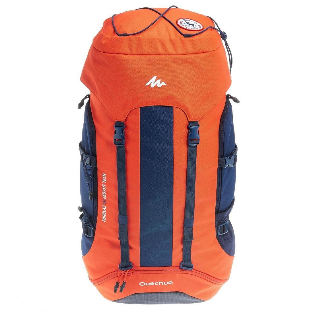 Kids Hiking Backpack, Vermilion, No Color, large image number 2