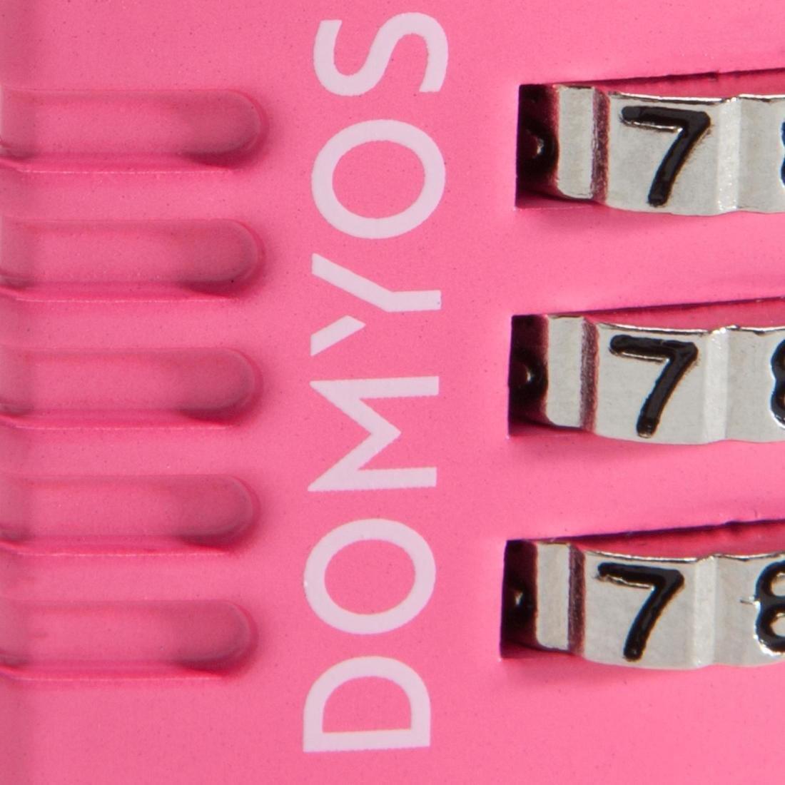 Combination Padlock, Fluo Deep Magenta, 5401_000, medium