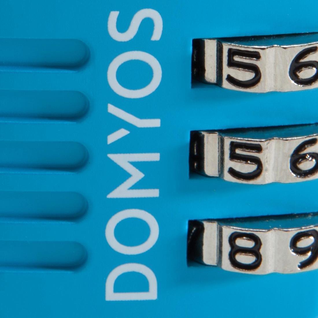 Combination Padlock, Fluo Deep Magenta, 5401_000, medium