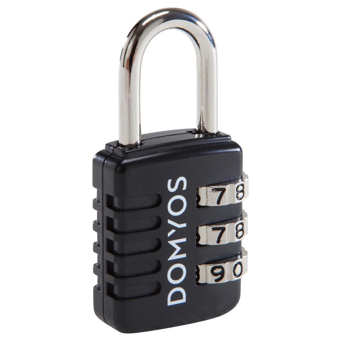 Combination Padlock, Cyan, No Color, large image number 10