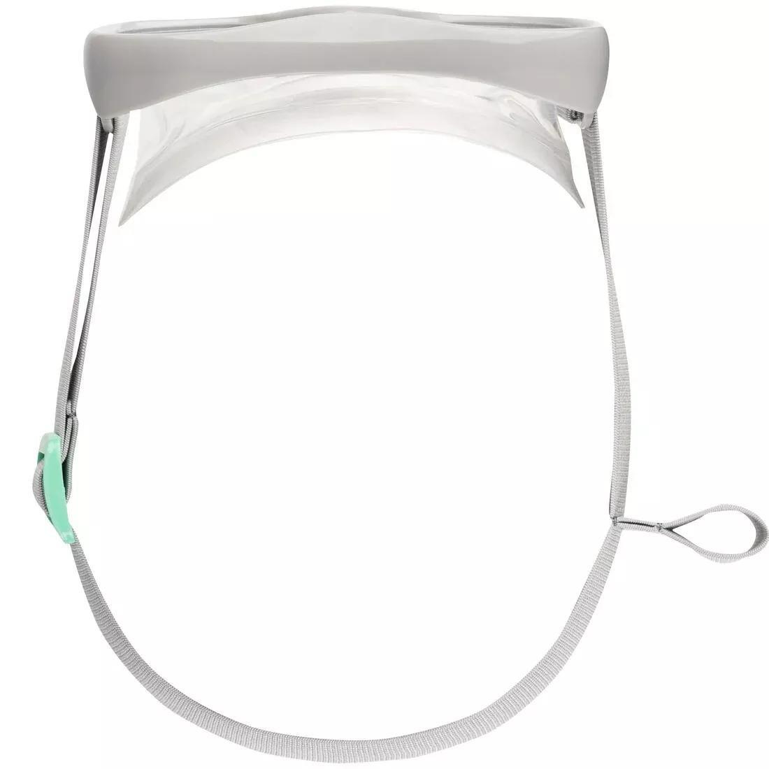 Kid'S Snorkelling Kit Mask Snorkel Snk 500, Glacier Blue, No Color, large image number 12