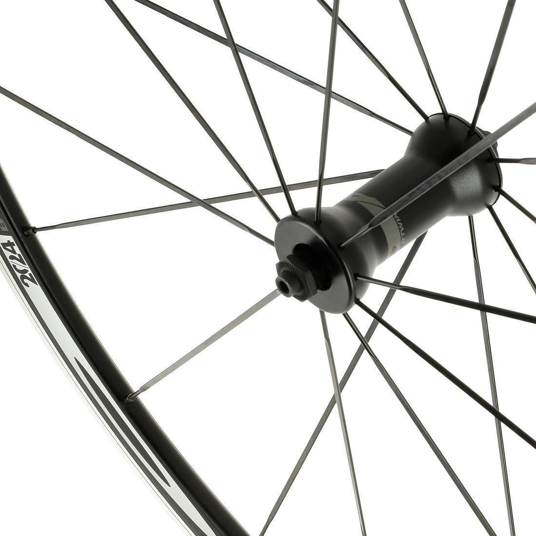 Aero Front Road Wheel - 700, Black, No Color, large image number 1