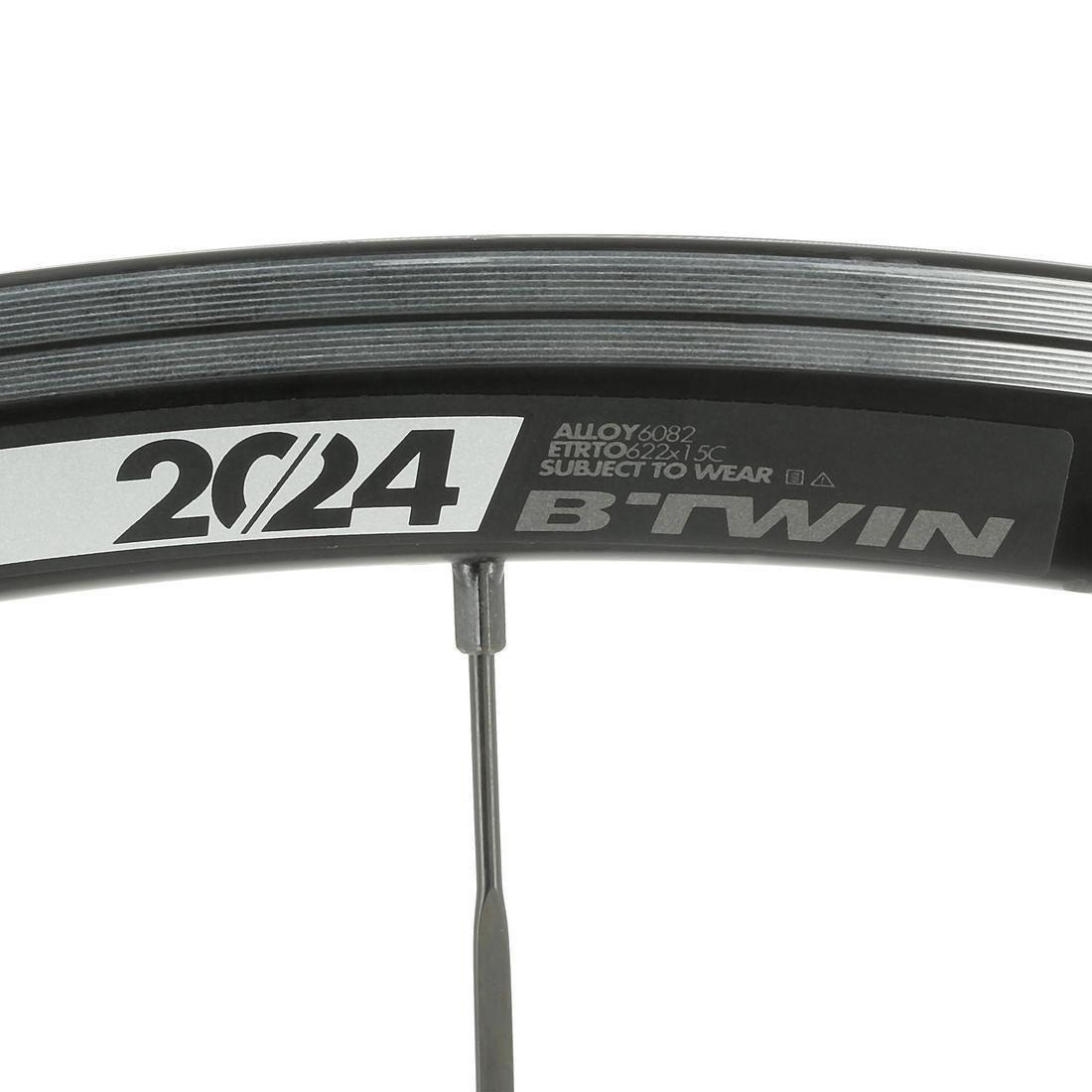 Aero Front Road Wheel - 700, Black, No Color, large image number 3