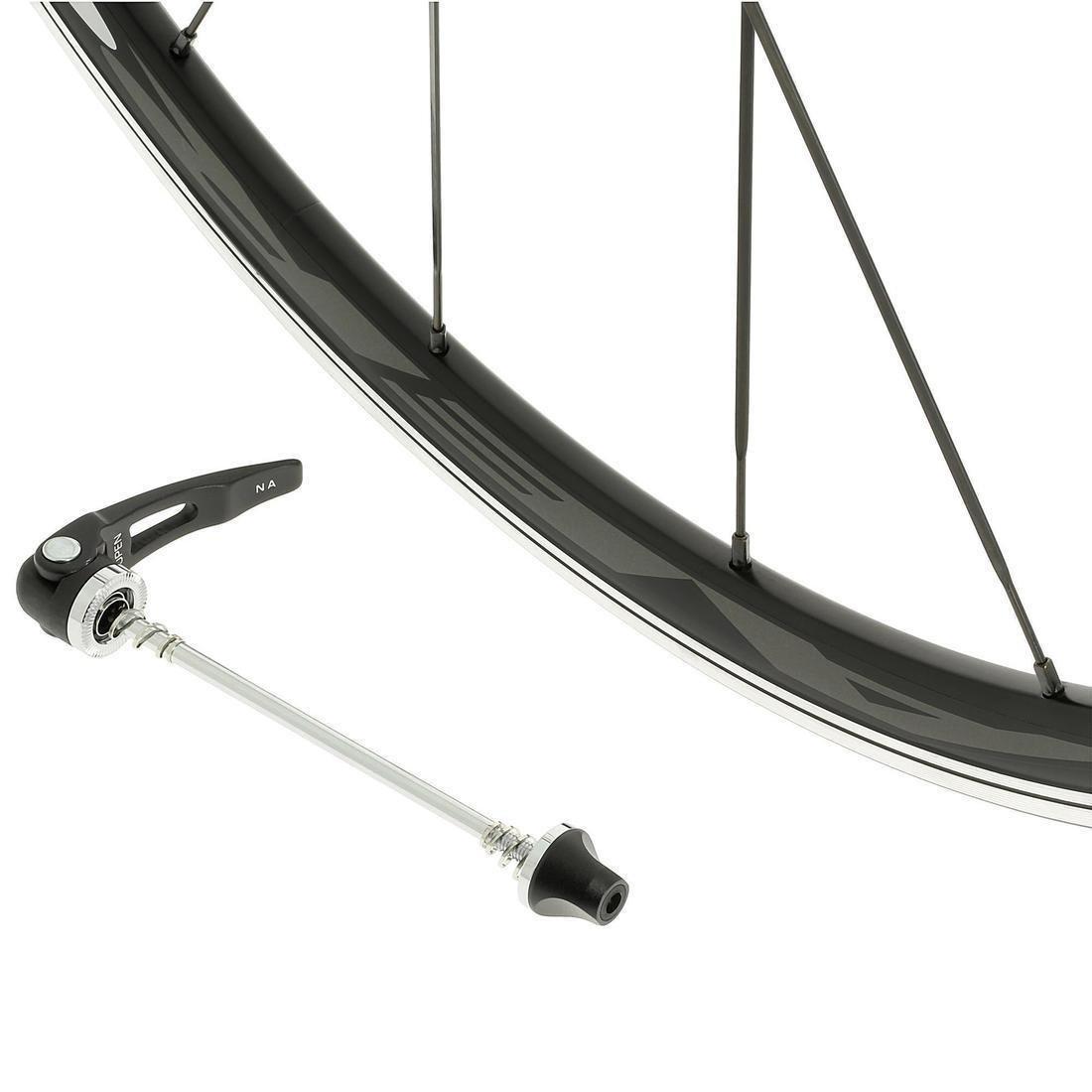 Aero Front Road Wheel - 700, Black, No Color, large image number 4