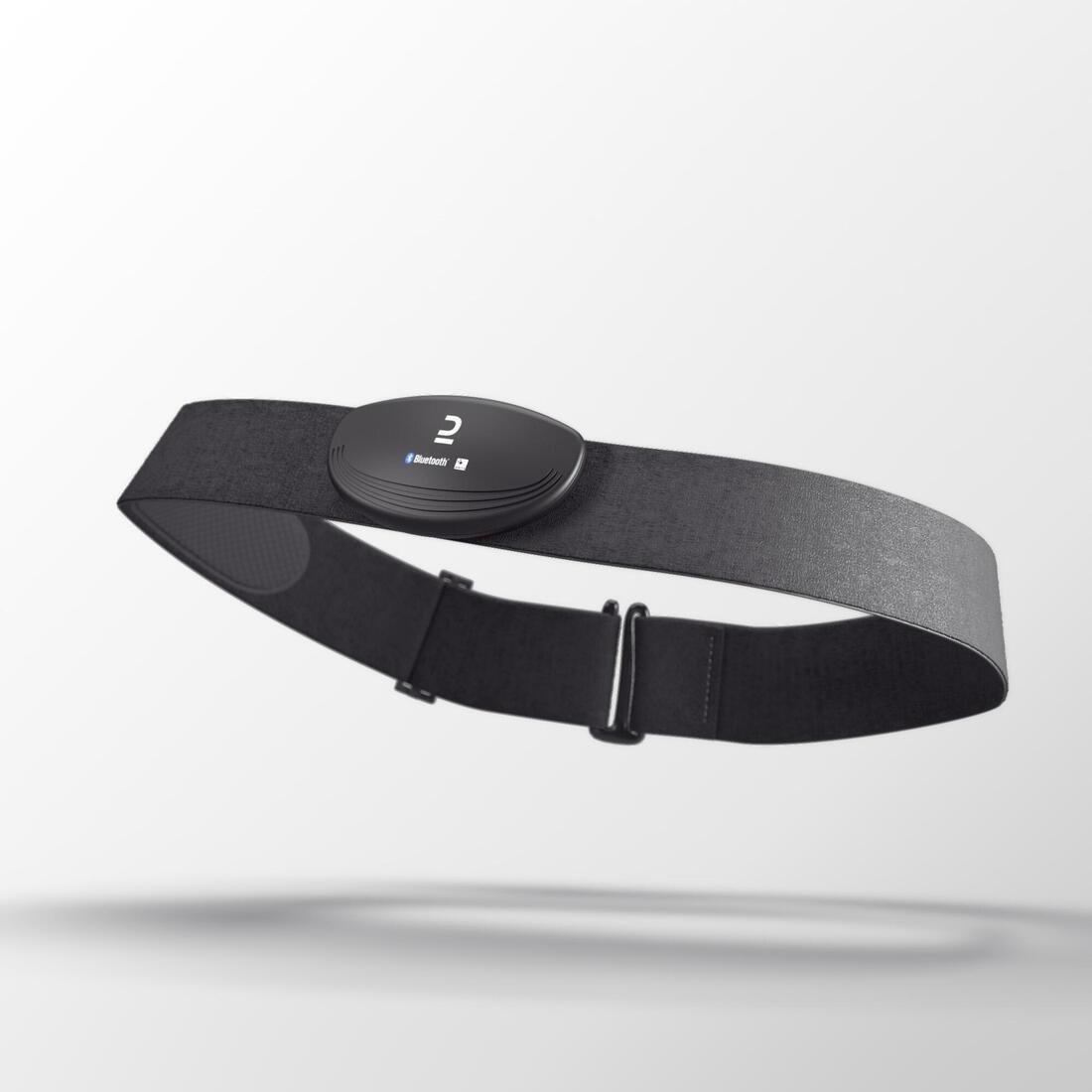 Dual ANT+ / Bluetooth Smart Heart Rate Monitor Belt, Black, No Color, large image number 4