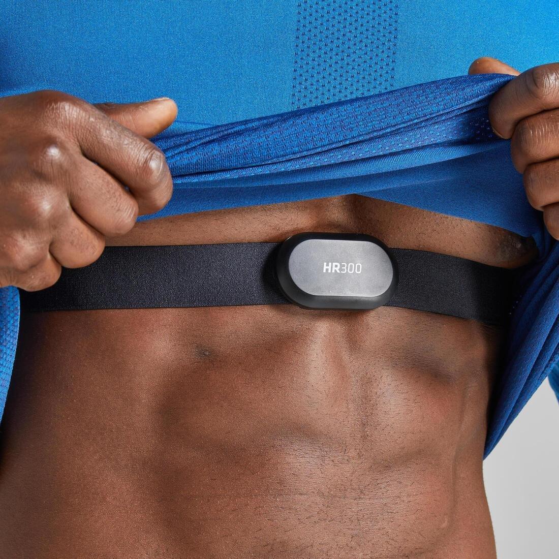 Dual ANT+ / Bluetooth Smart Heart Rate Monitor Belt, Black, No Color, large image number 6