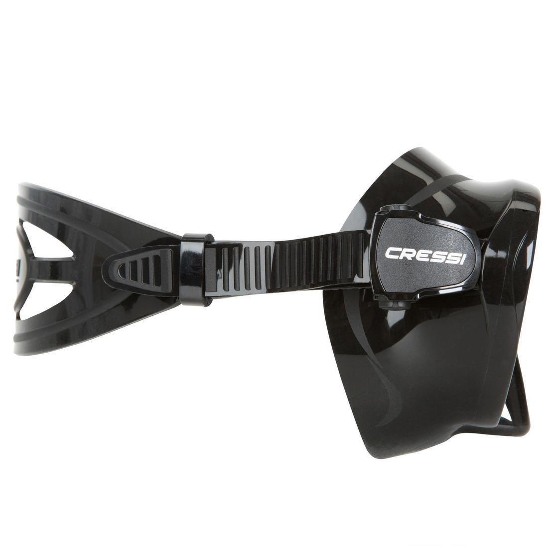 F1 Frameless Diving Mask Black, No Color, large image number 2