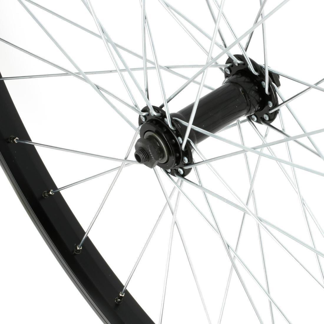 ROCKRIDER - Mountain Bike Single-Walled Front Wheel V-Brake Quick Release