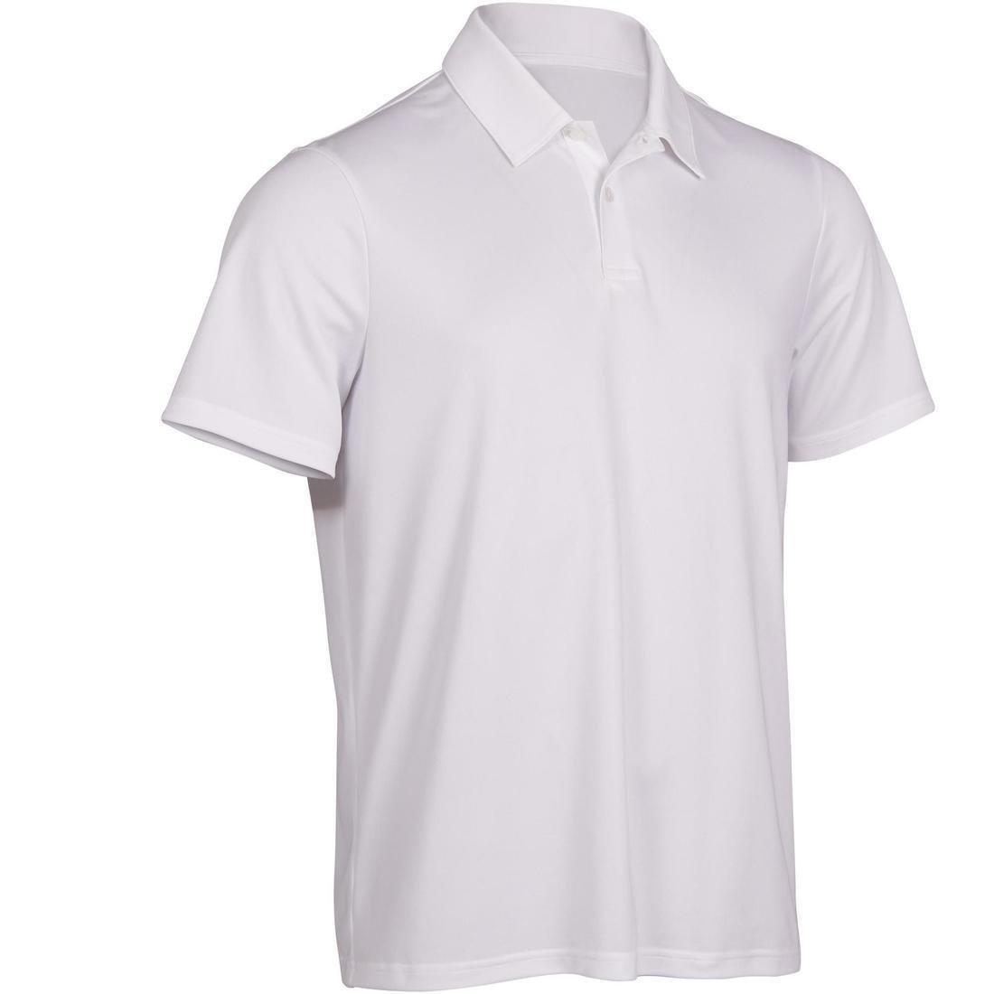 Dry 100 Tennis Polo Shirt-White, No Color, medium
