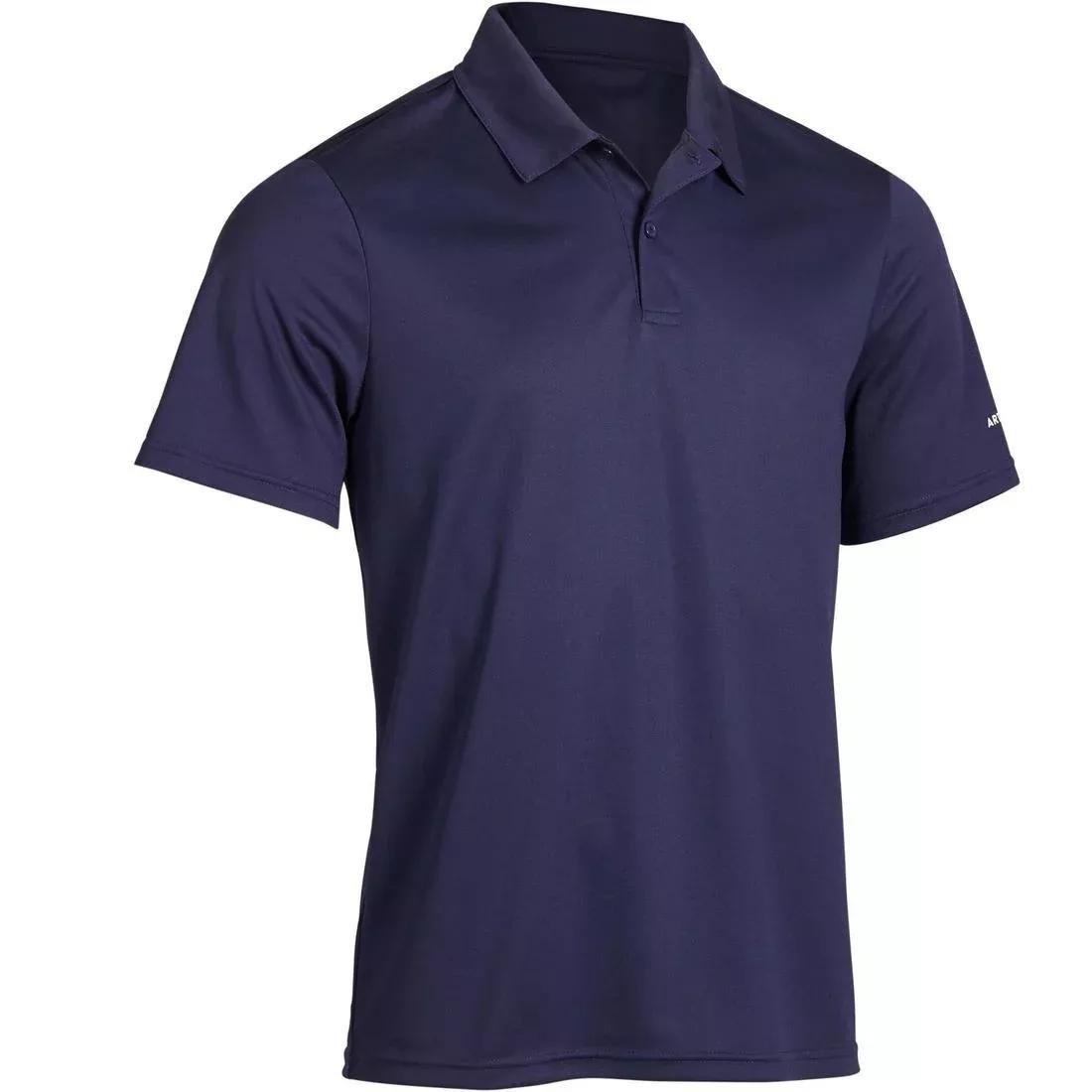 ARTENGO - Dry 100 Tennis Polo Shirt, Navy