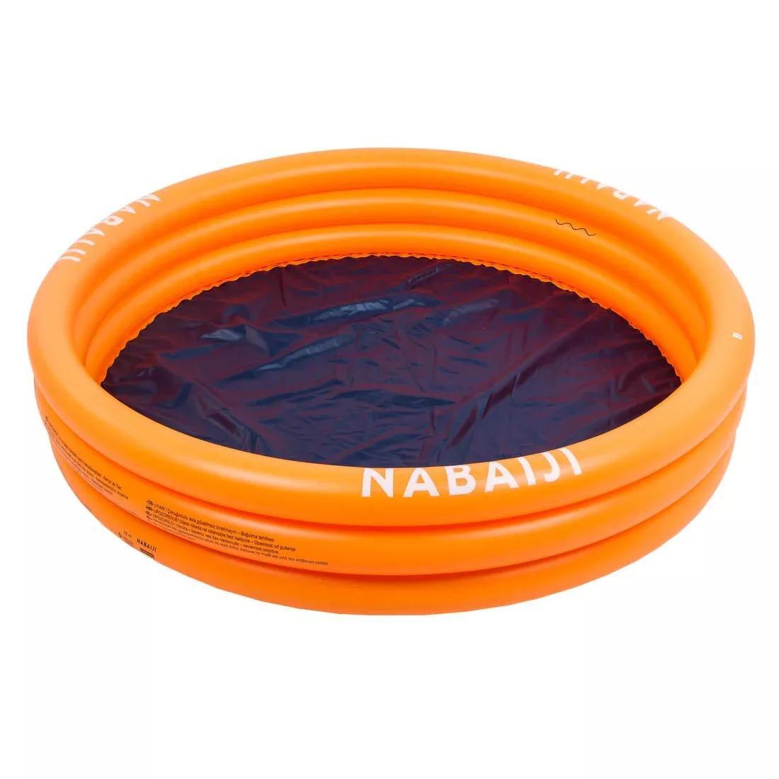 Inflatable Round Pool with Rapid Valve Diameter 152 cm/Height 30 cm, Mandarine, , medium