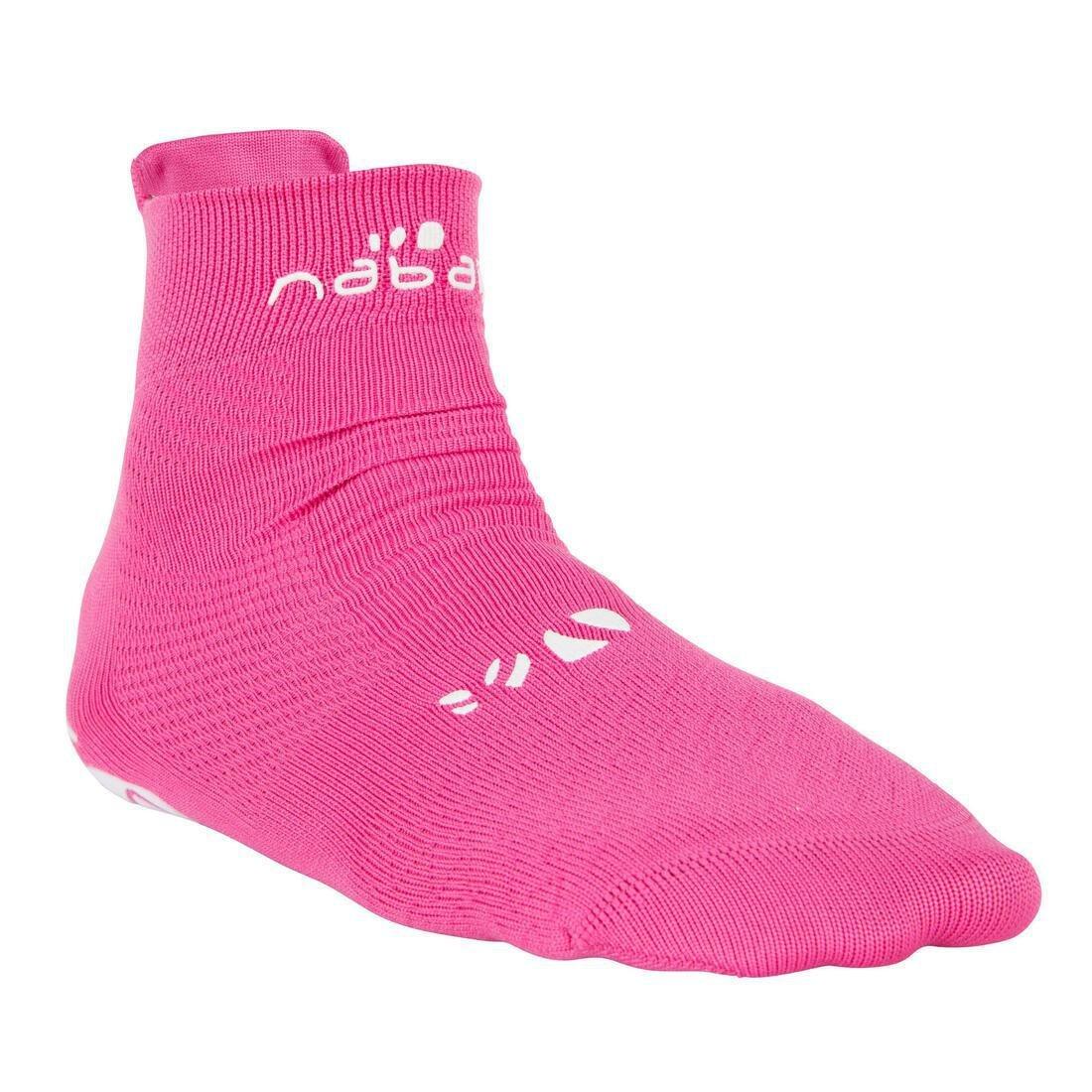 Adult Aquasocks Swimming Socks, Pink, No Color, large image number 1