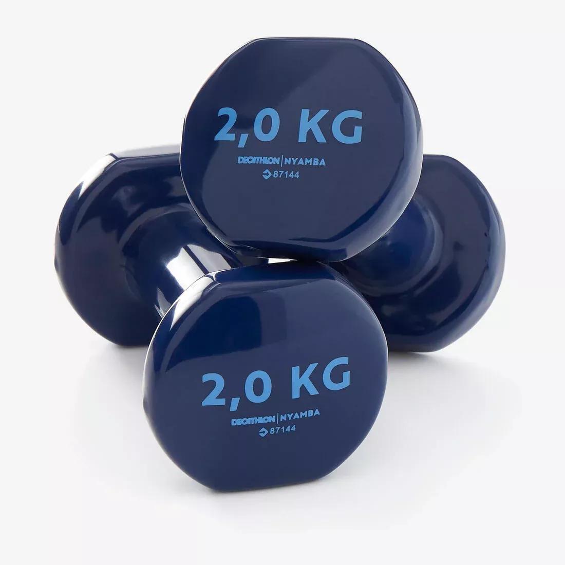 Fitness Dumbbells Twin-Pack, No Color, large image number 0