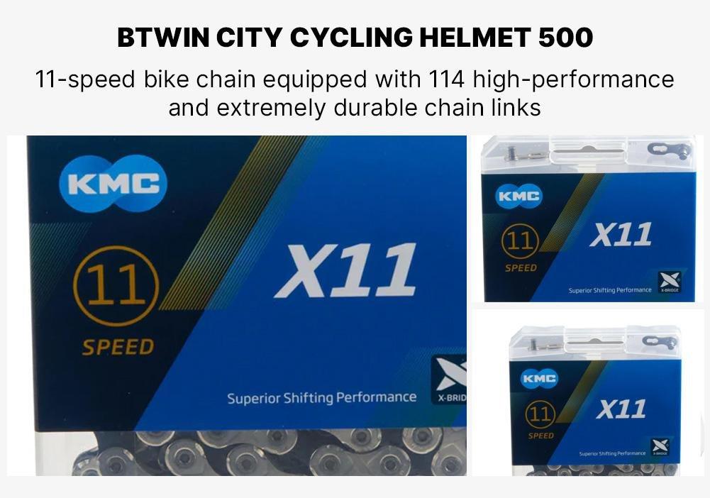 Bike Chain 11S KMC, Grey, No Color, medium