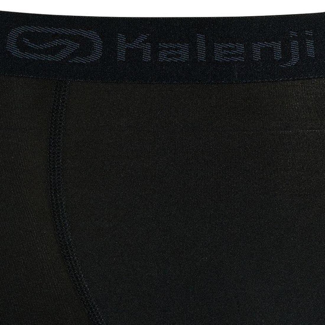 Mens BreathableRunning Boxers, Black, No Color, large image number 5