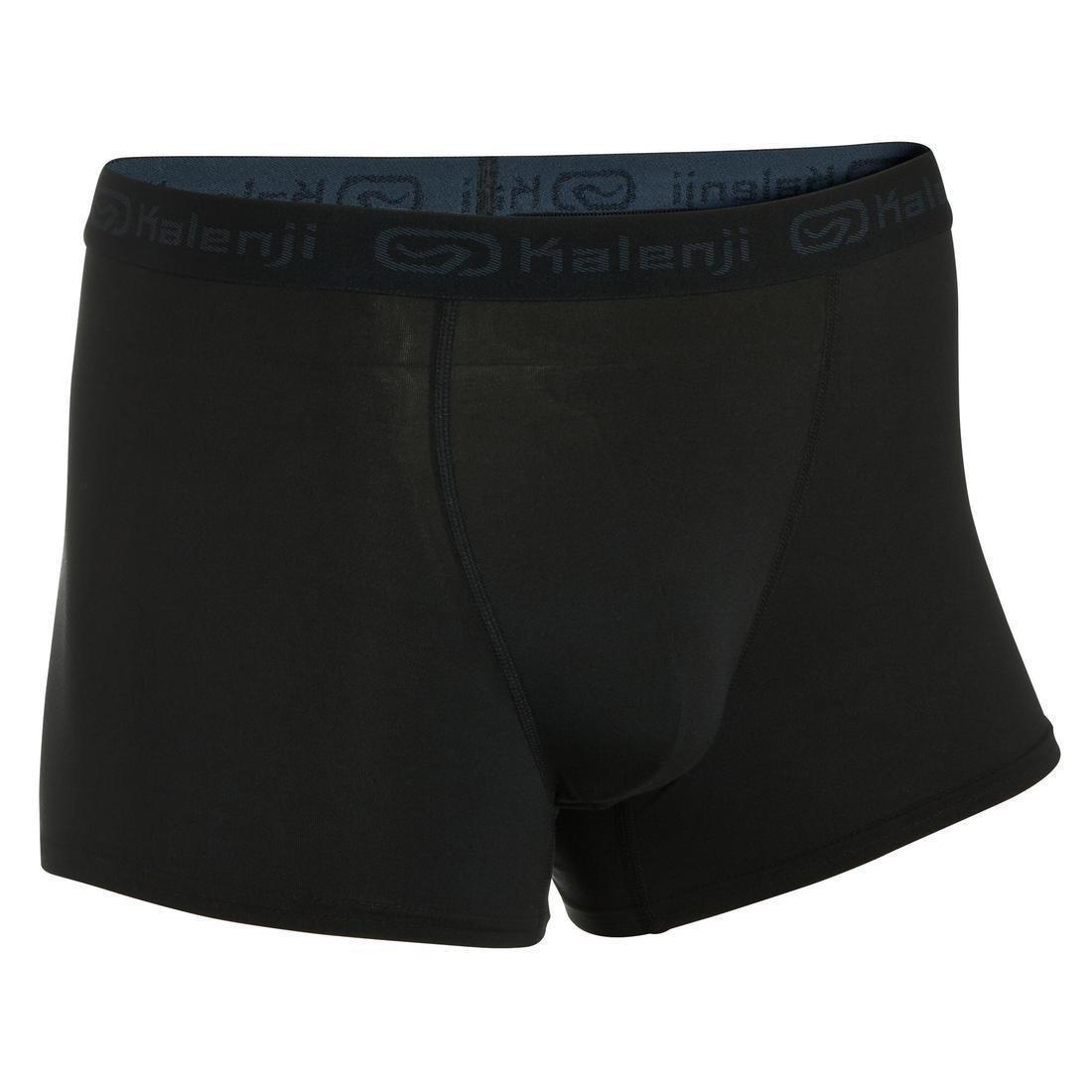 Mens BreathableRunning Boxers, Black, No Color, large image number 14