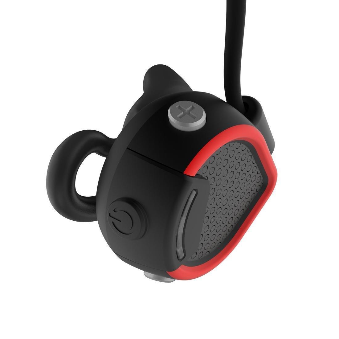 ONEar Bluetooth Wireless Sport Earphones - Black Red, Scarlet Red, No Color, large image number 4