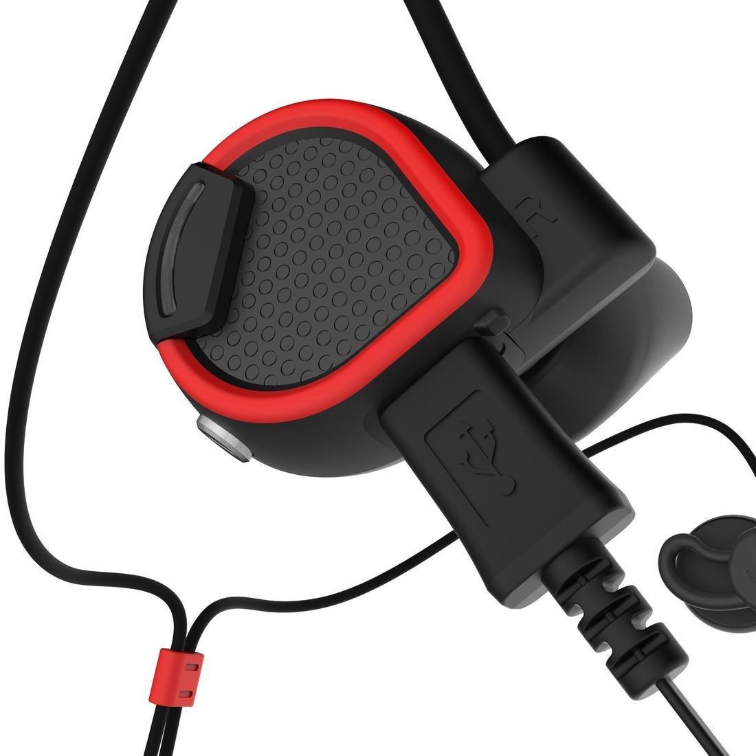 ONEar Bluetooth Wireless Sport Earphones - Black Red, Scarlet Red, No Color, large image number 5