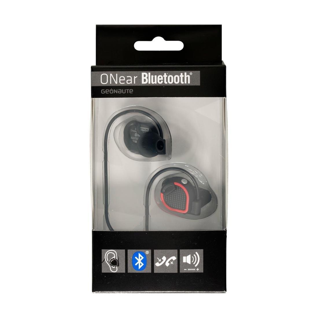 ONEar Bluetooth Wireless Sport Earphones - Black Red, Scarlet Red, No Color, large image number 8