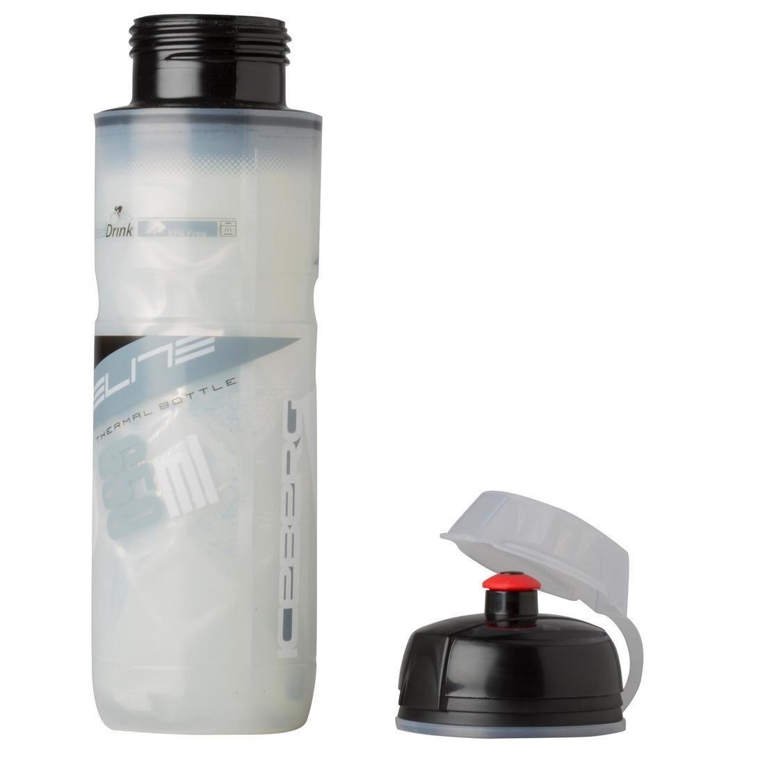 Iceberg Insulated Cycling Water Bottle, White, No Color, large image number 3