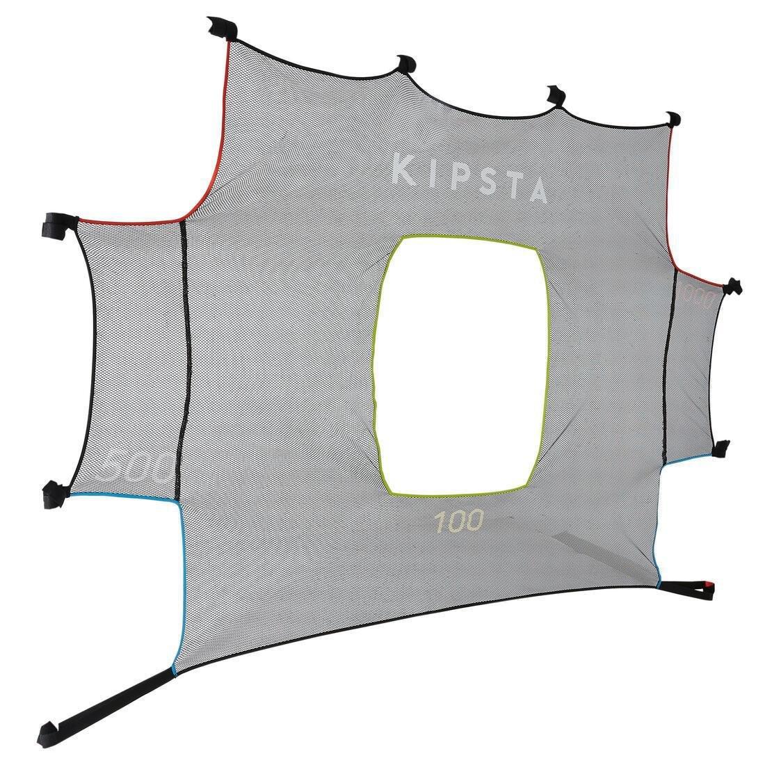 KIPSTA - Football Target Practice Cover and Basic Goal, Black