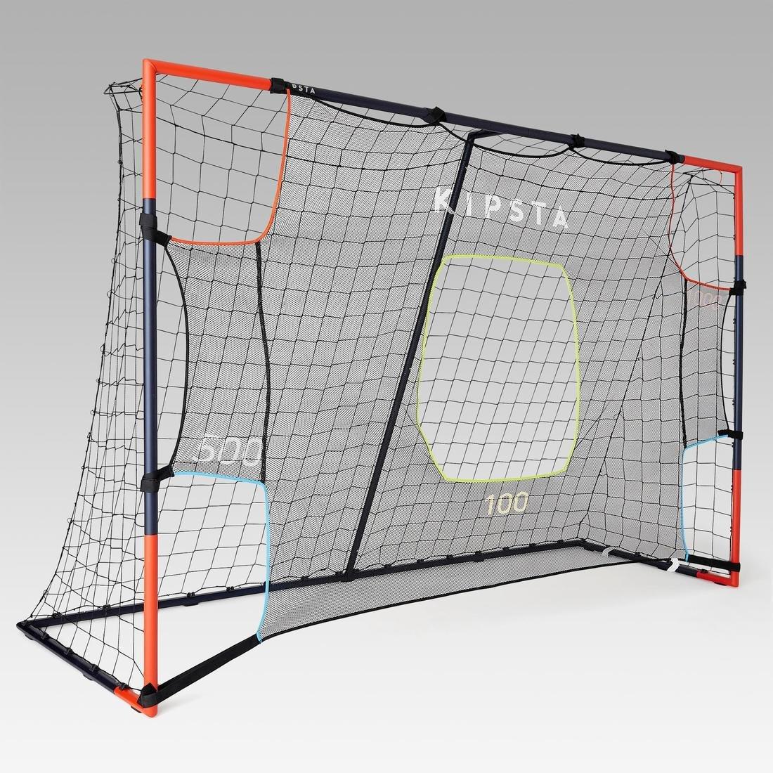 Football Target Practice Cover and Basic Goal, Black, No Color, large image number 1