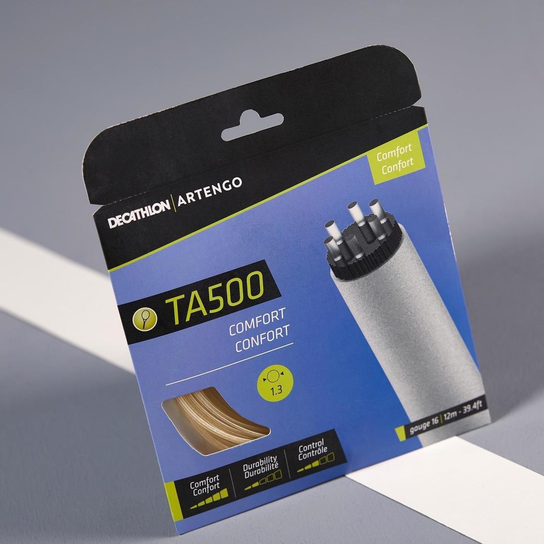 Comfort Multifilament Tennis String - TA500, Light Yellow, No Color, large image number 1