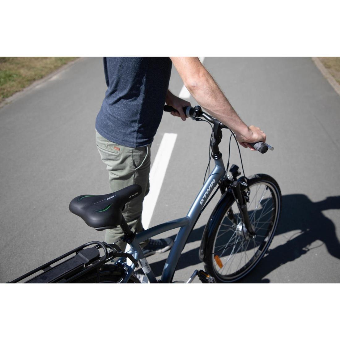 DEFAULT 90آ° Gel Bike Saddle, No Color, large image number 5