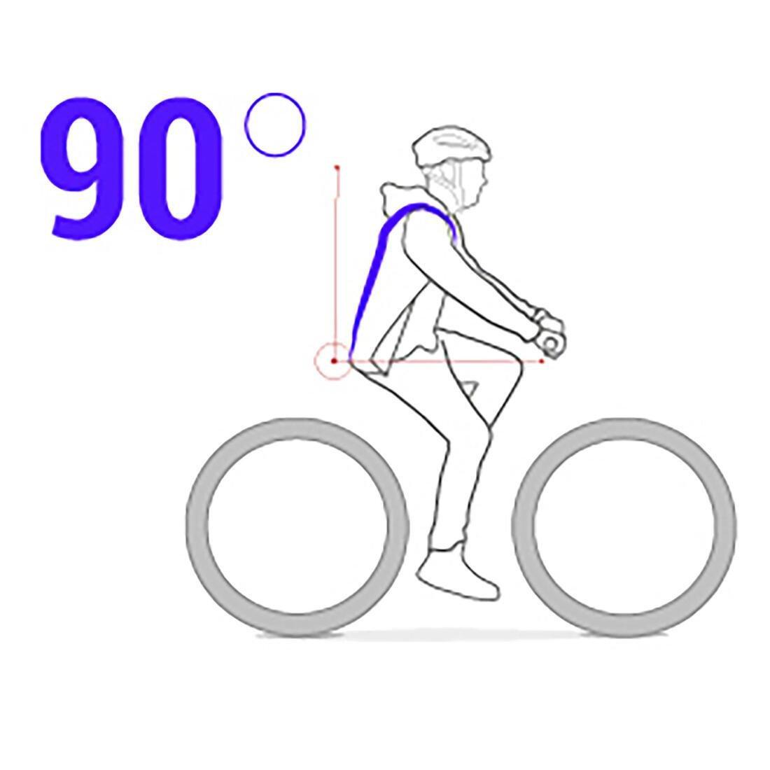 DEFAULT 90آ° Gel Bike Saddle, No Color, large image number 9