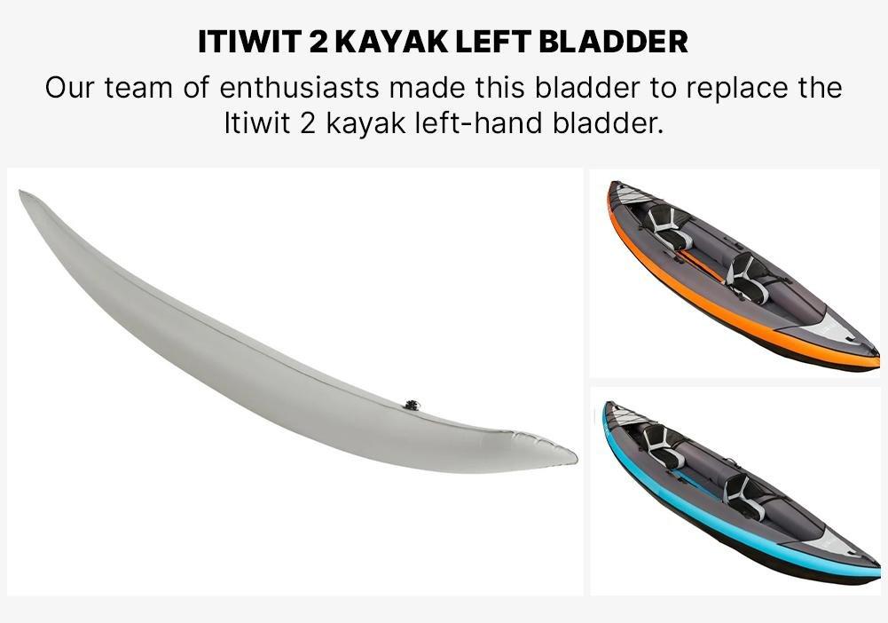 Itiwit 2 Kayak Left Bladder, No Color, large image number 5