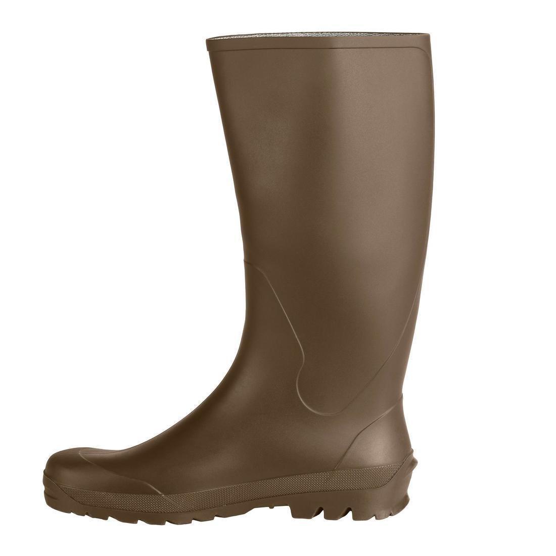 SOLOGNAC - Waterproof Tall Wellies, Green