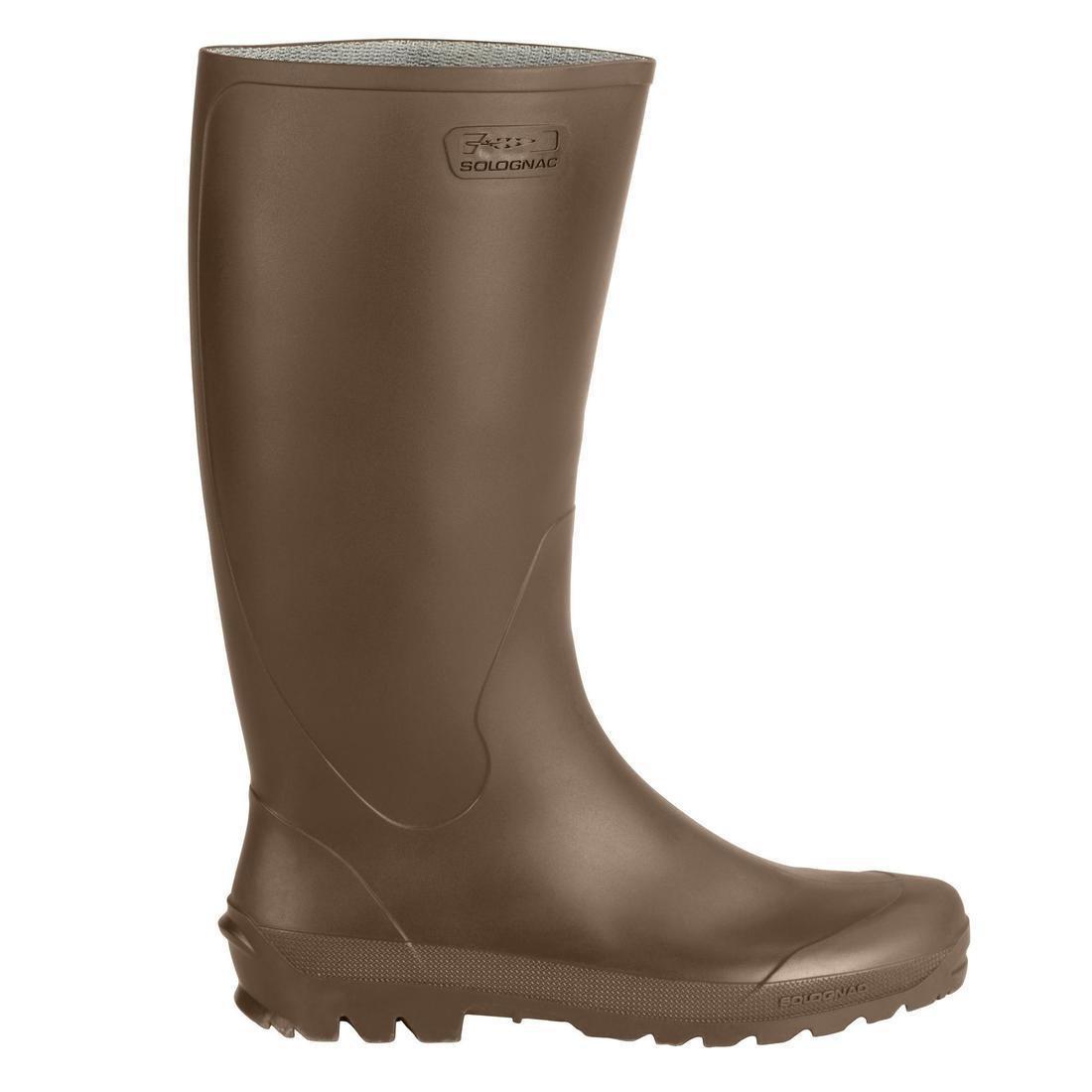 SOLOGNAC - Waterproof Tall Wellies, Green