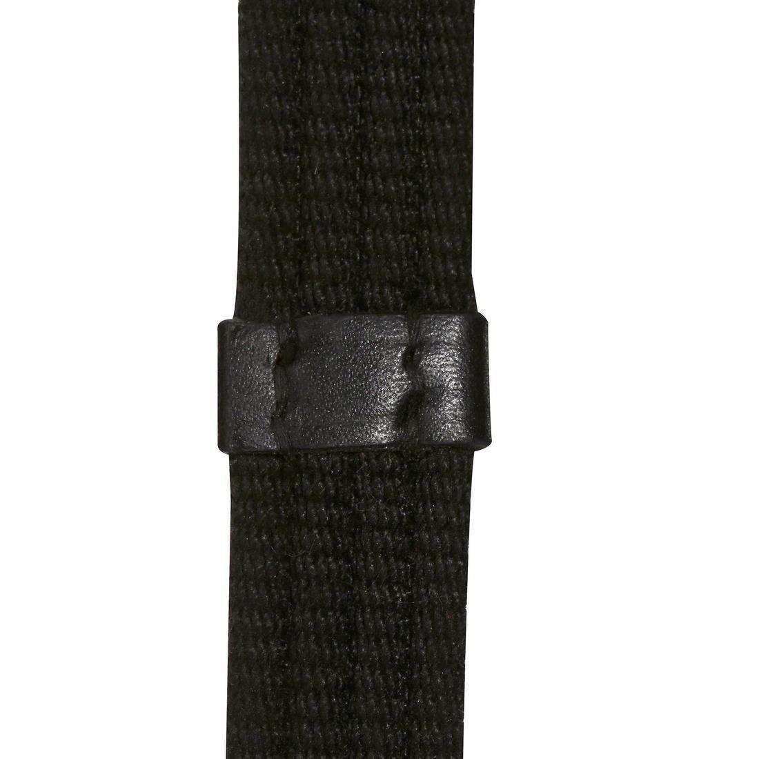 Horse And Pony Leather Bridle With French Noseband And Reins Set 100, Black, , large image number 12