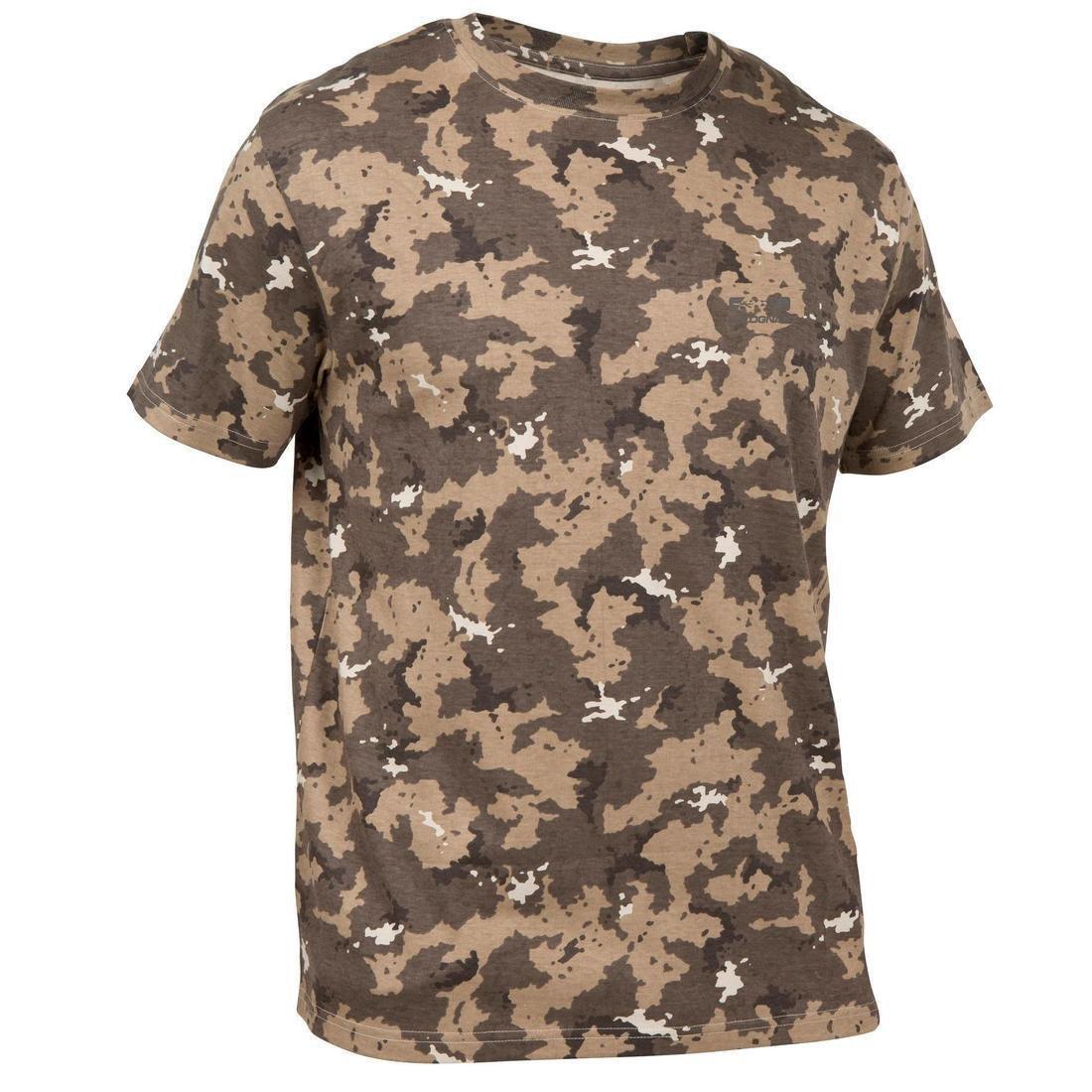 100 Short-Sleeve Hunting T-Shirt, brown, , large image number 3