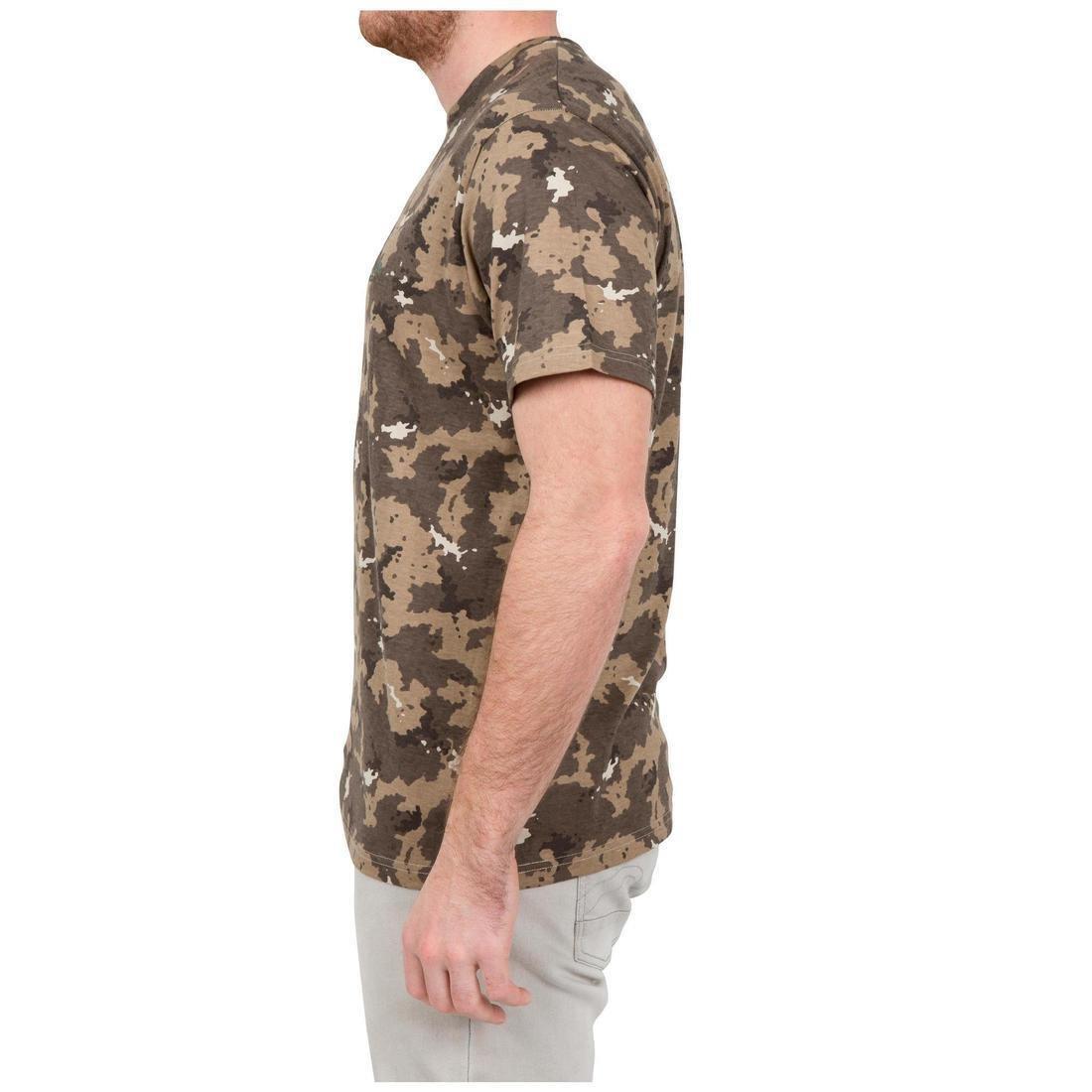 100 Short-Sleeve Hunting T-Shirt, brown, , large image number 4