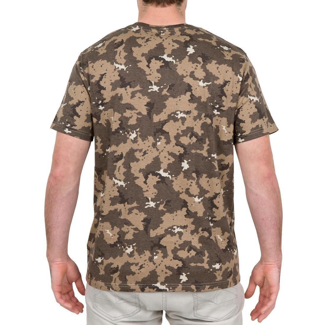 100 Short-Sleeve Hunting T-Shirt, brown, , large image number 6