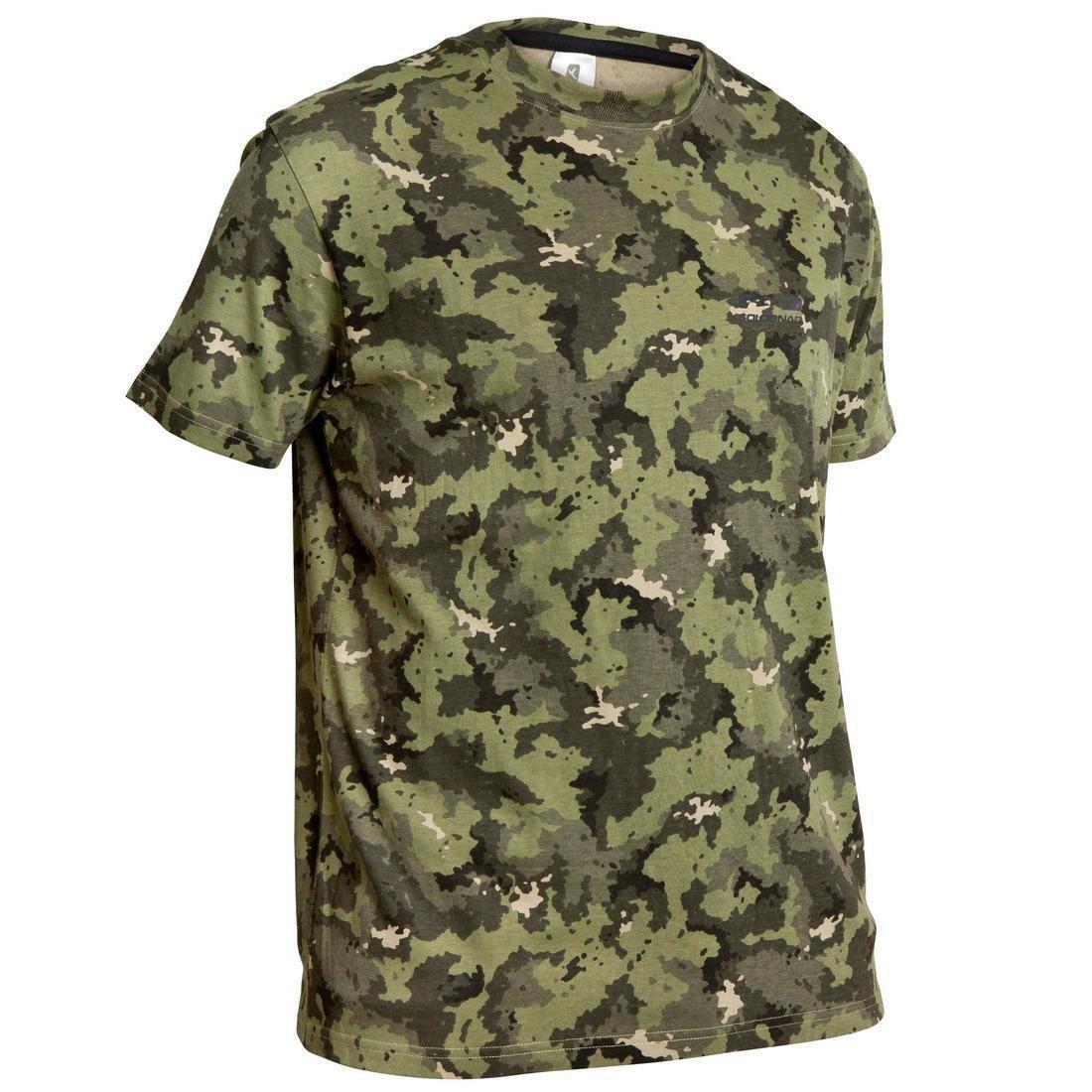 100 Short-Sleeve Hunting T-Shirt, brown, , large image number 9