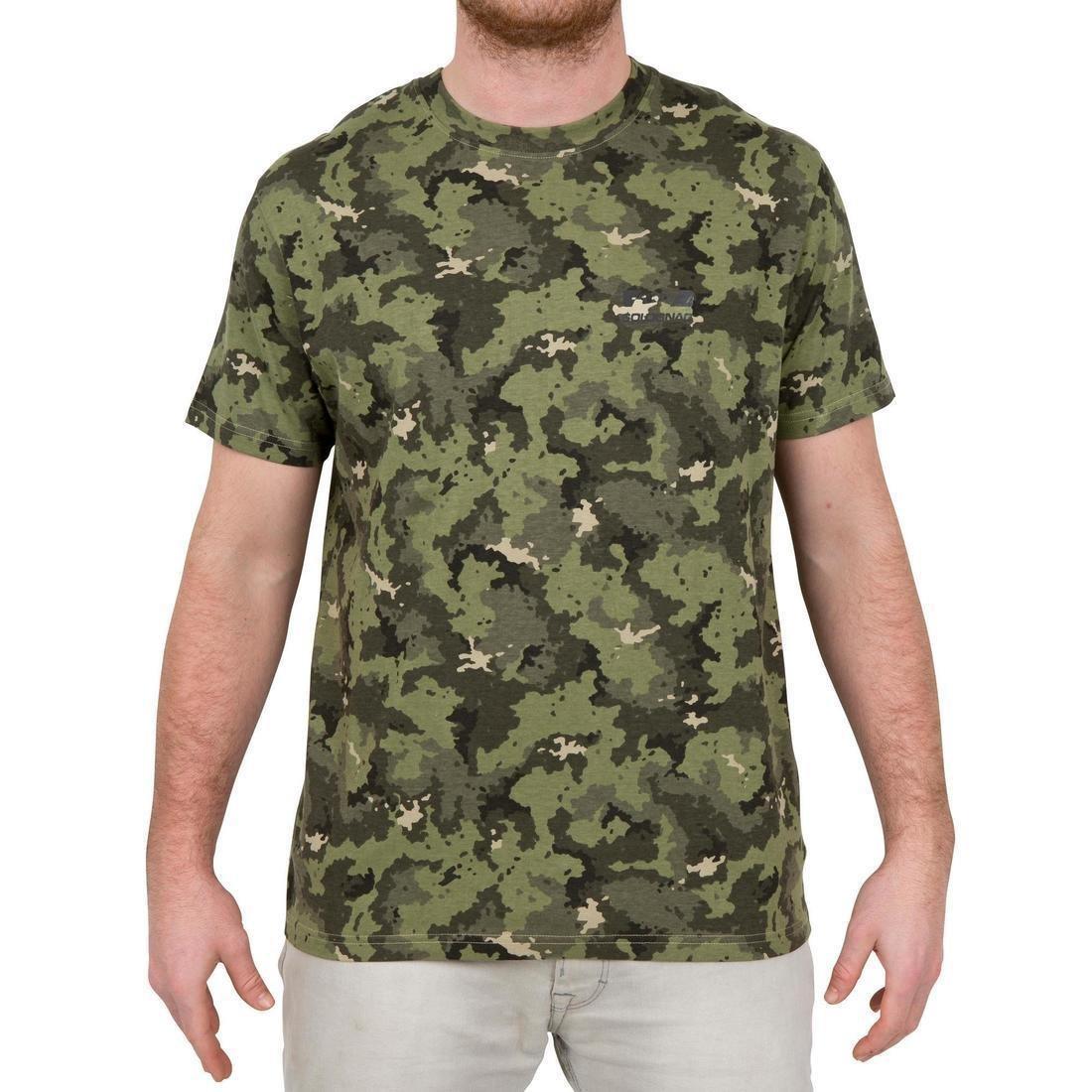 100 Short-Sleeve Hunting T-Shirt, brown, , large image number 10