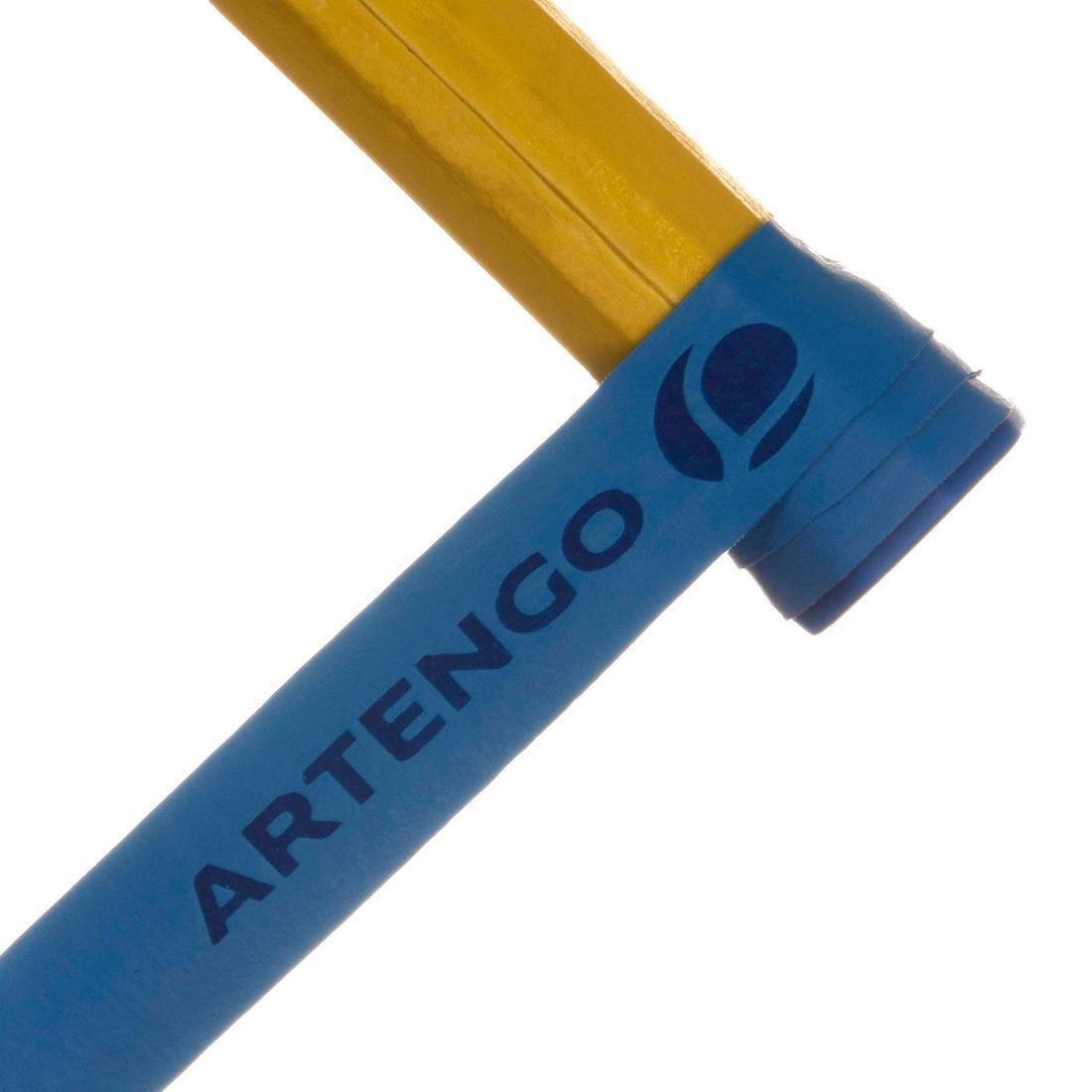 Absorbent Tennis Overgrip Tri-Pack, Blue, No Color, medium