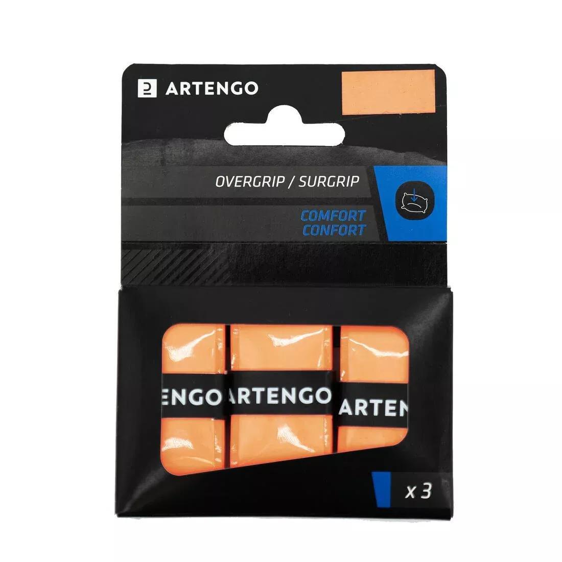 Tennis Comfort Overgrip - Tri-Pack, Fluo Orange, No Color, large image number 0