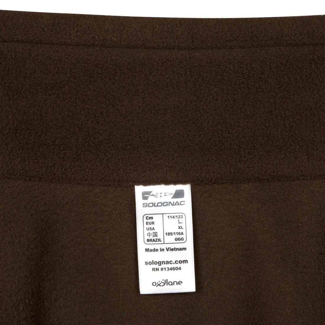 SOLOGNAC - Lightweight Fleece, Brown