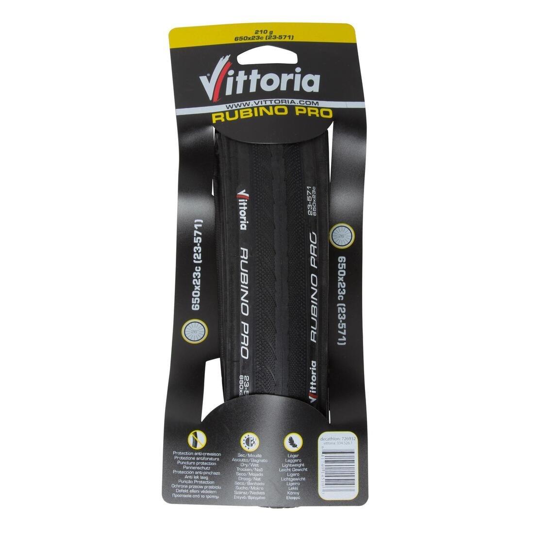 Rubino All-Round Folding Bead 650X23 / Etrto 23-571 Road Tyre, No Color, large image number 4