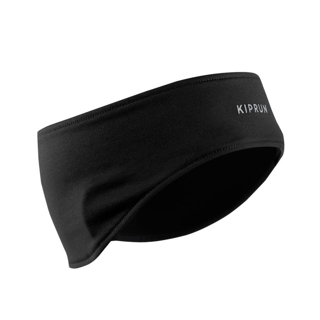 KIPRUN - Warm Running Headband, Black