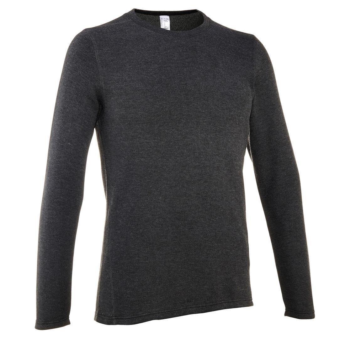 Men's  Hiking Pullover - Nh100, Black, , large