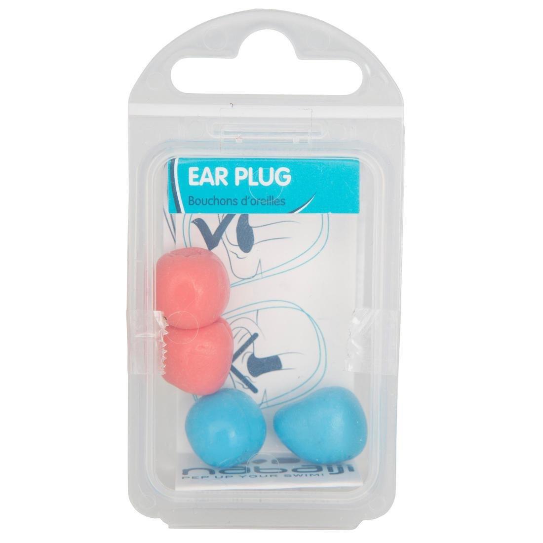 Malleable Thermoplastic Swimming Ear Plugs And Pink, No Color, large image number 1