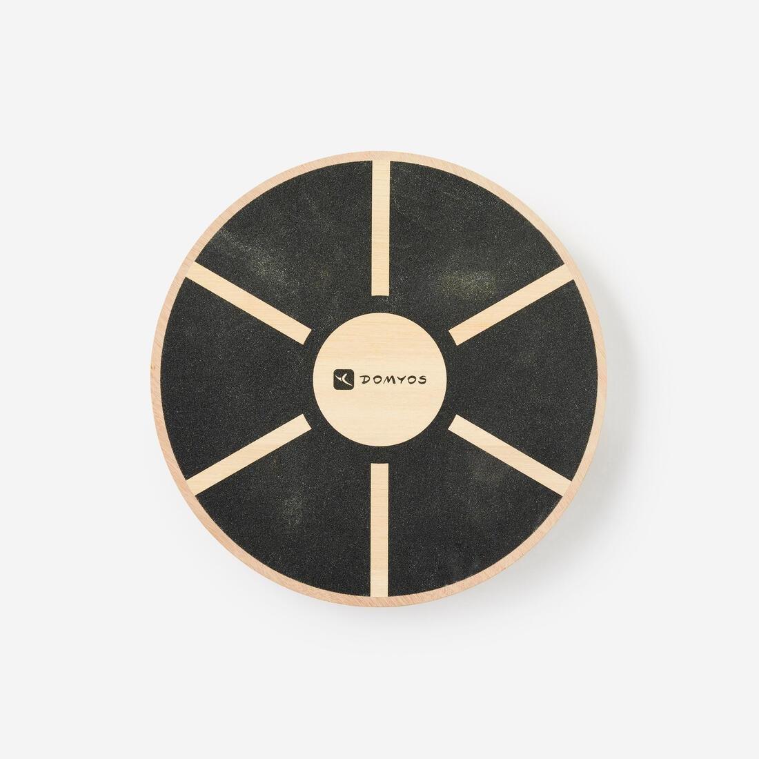 Fitness Wooden Balance Board, Black, No Color, large image number 0