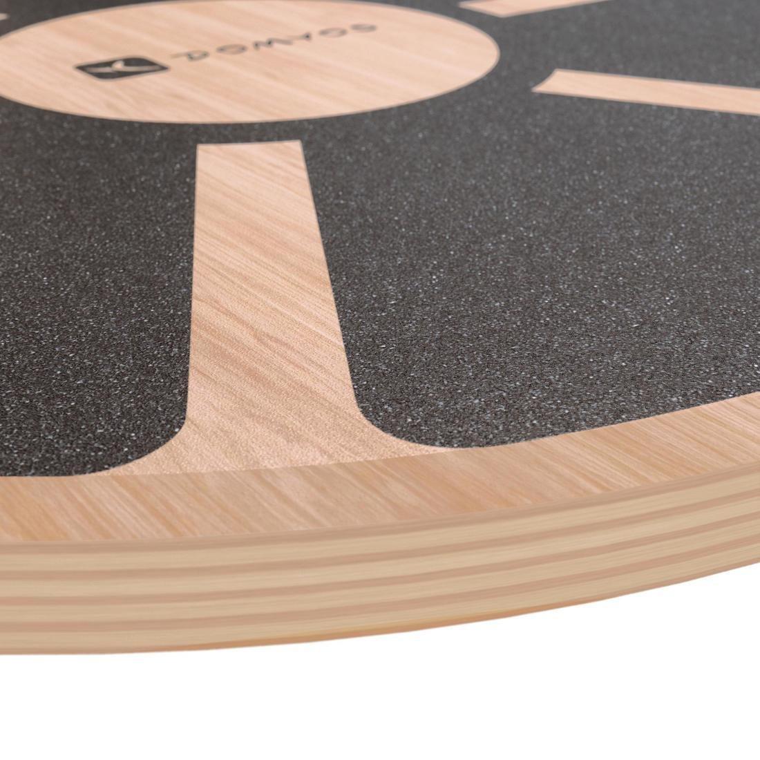 Fitness Wooden Balance Board, Black, No Color, large image number 2