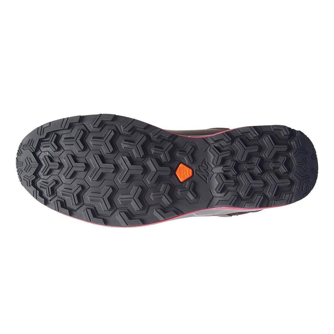 Women Mountain Trekking Shoes - Trek500, Brown, , large image number 6