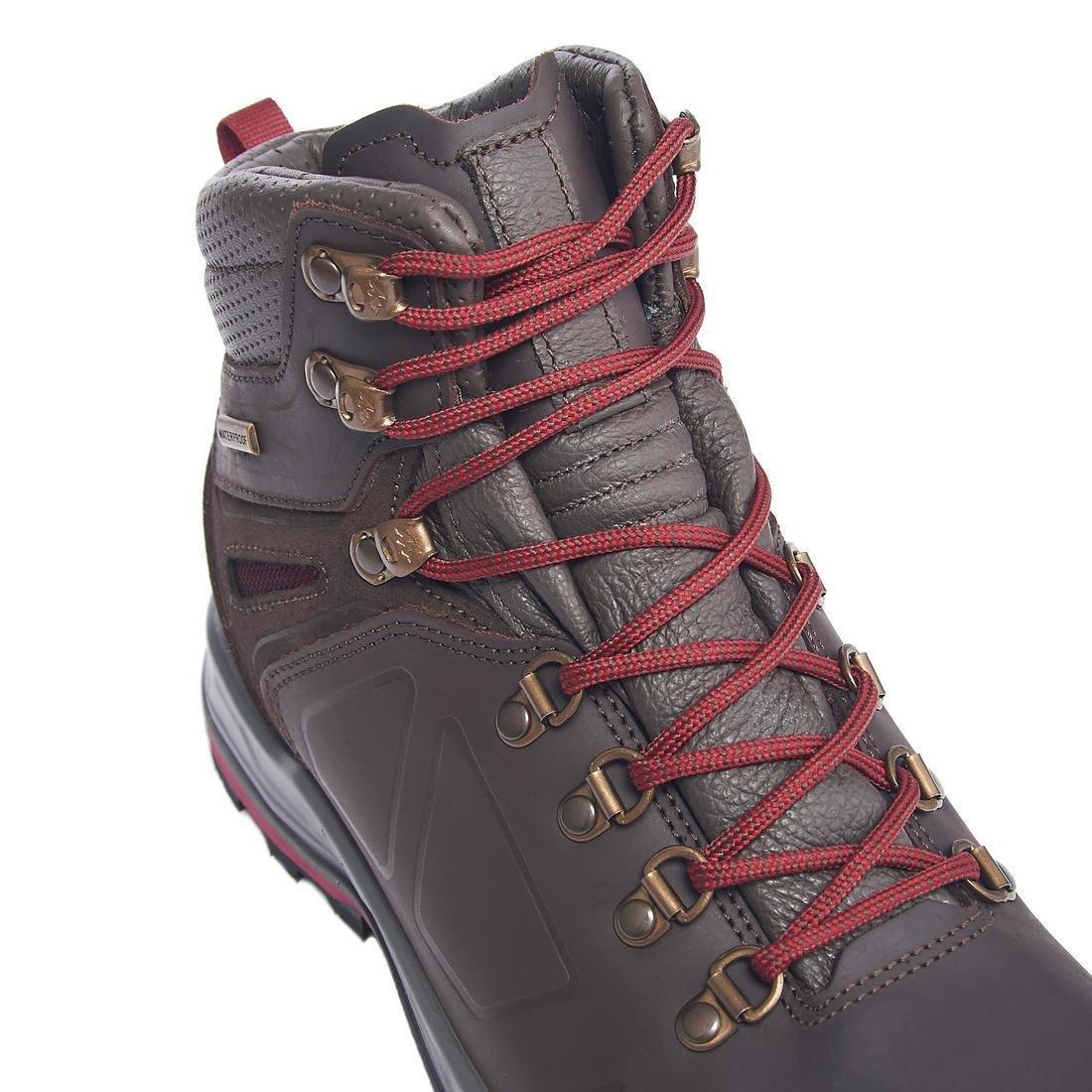 Women Mountain Trekking Shoes - Trek500, Brown, , large image number 9