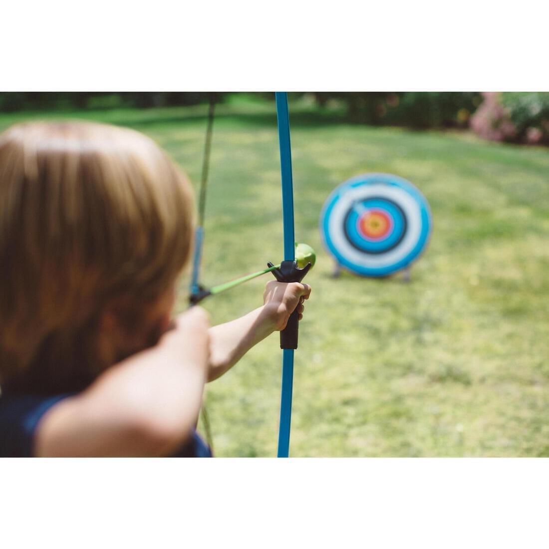 Discovery Junior Kids Archery Bow, Scarlet Red, No Color, large image number 12